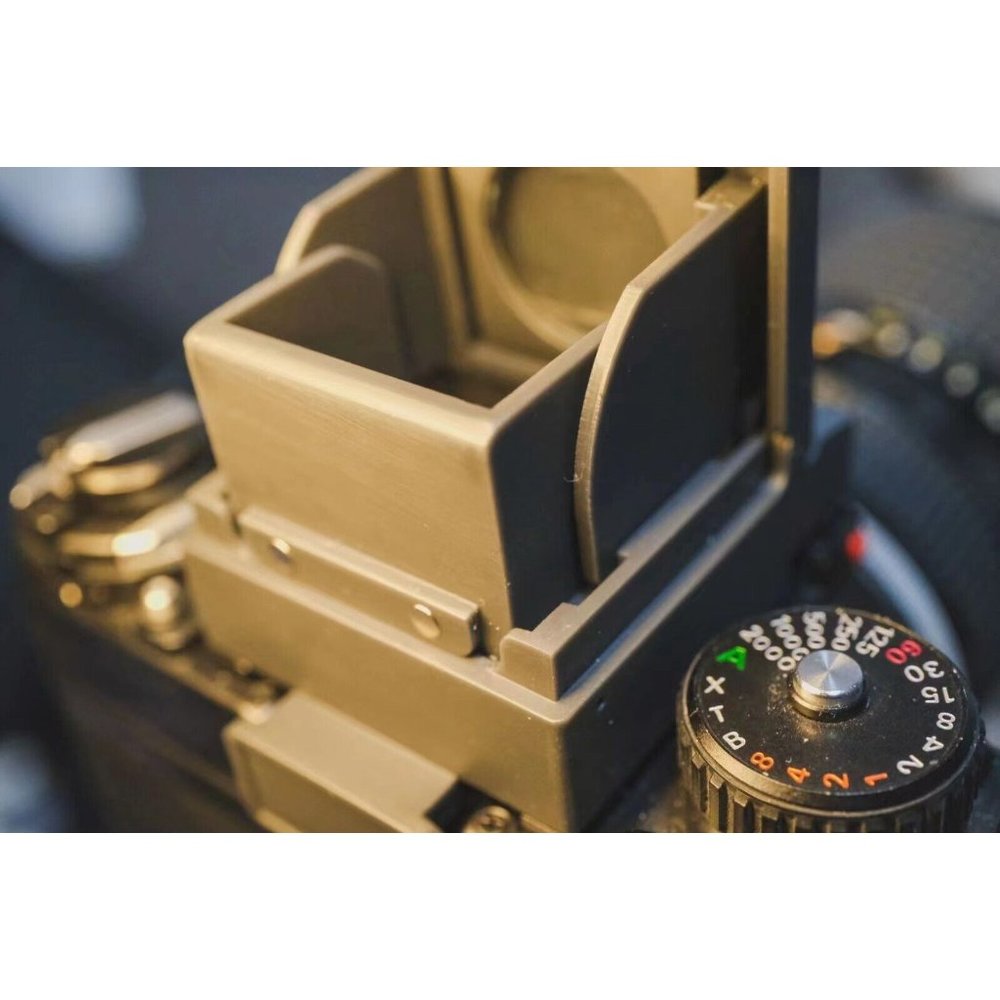 PRE-ORDER 3D Printed Nikon F3 Waist Level Viewfinder DW-3 with Magnifier